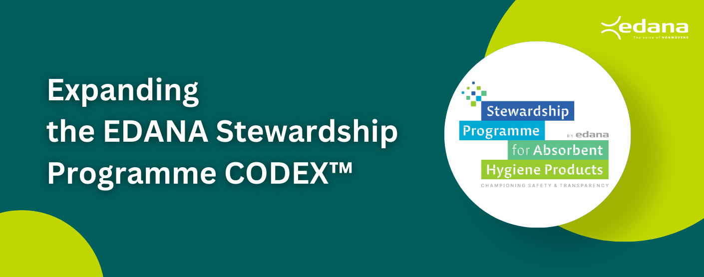 Expanding the EDANA Stewardship Programme CODEX™