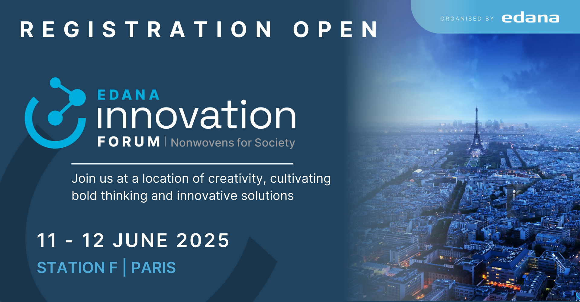 EDANA’s Innovation Forum 2025: Registration Now Open & Call for Papers Announced!