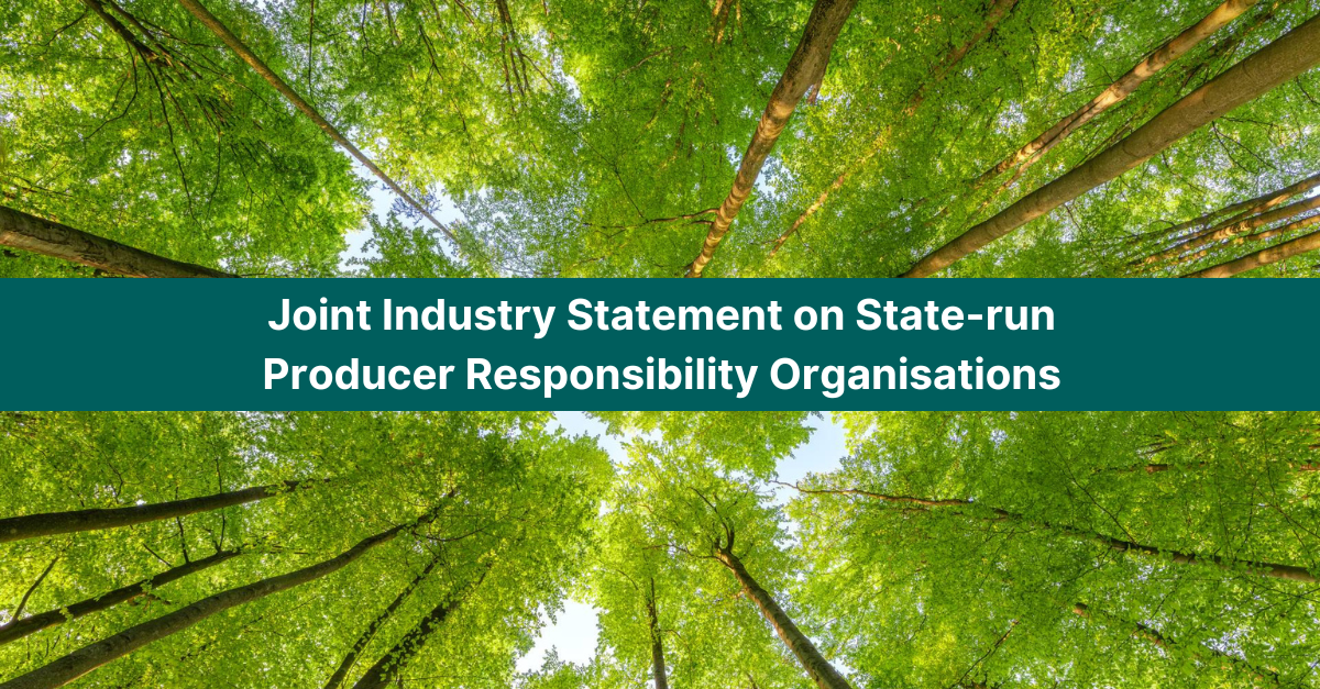 Joint Industry Statement on State-run Producer Responsibility Organisations